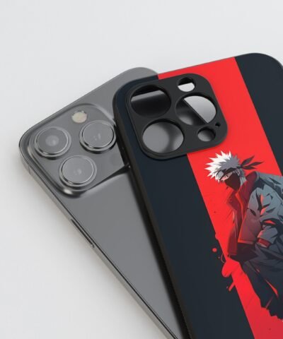 mobile cover Kakashi Metal Phone Cover side view