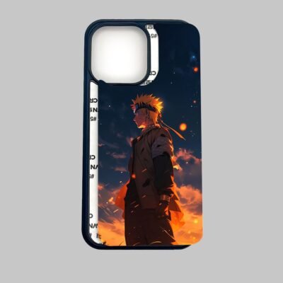 phone cover Naruto Aesthetic Metal Phone Cover exploded-min