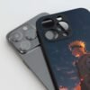 Naruto Aesthetic Metal Phone Cover side view