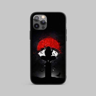 mobile phone cover Uchiha Clan Symbol Metal Phone Cover