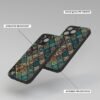 Flower texture Silicone Armored Phone Case