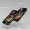 MuchaTseBle art Silicone Armored Phone Case