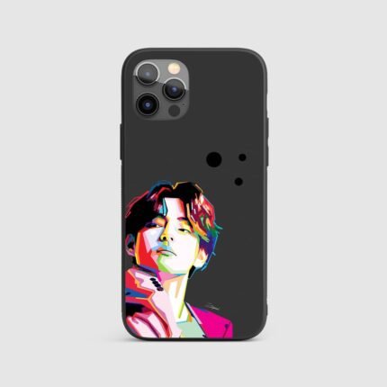 BTS Painting Silicone Armored Phone Case