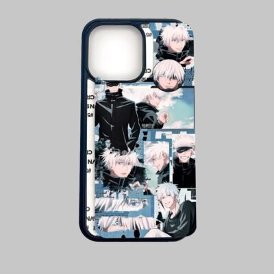 03-Recovered-min Satoru Gojo Collage Silicone Armored Phone Case