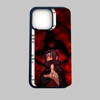 back case Itachi Uchiha Silicone Armored Phone Case Exploded view