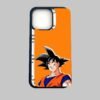 Goku Orange Silicone Armored Phone Case