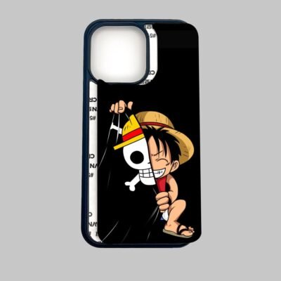 03-min Chibi Luffy Silicone Armored Phone Case