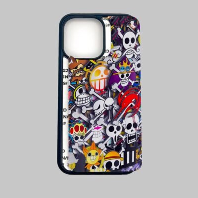 03-min One Piece Sticker Art Silicone Armored Phone Case