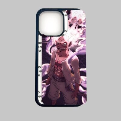 03-min Luffy Gear 5 Art Silicone Armored Phone Case