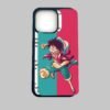 One Piece Luffy Red Blue Silicone Armored Phone Case