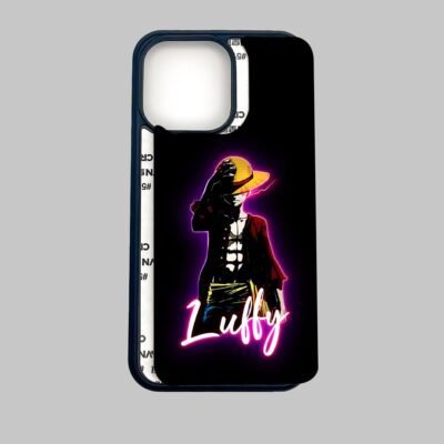 03-min Luffy Neon Silicone Armored Phone Case