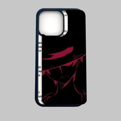 03-min Monkey D. Luffy Red Black Silicone Armored Phone Case