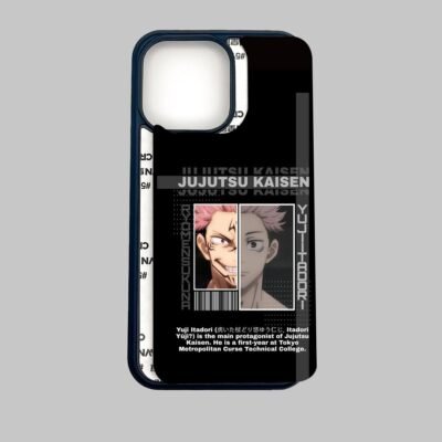 03-min Yuji Itadori Synopsis Silicone Armored Phone Case