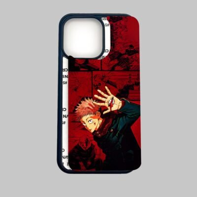 03-min Yuji Itadori Silicone Armored Phone Case