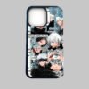 Satoru Collage Silicone Armored Phone Case