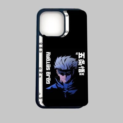 03-min Satoru Gojo Dark Silicone Armored Phone Case