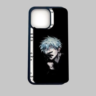 03-min Gojo satoru Sad Silicone Armored Phone Case
