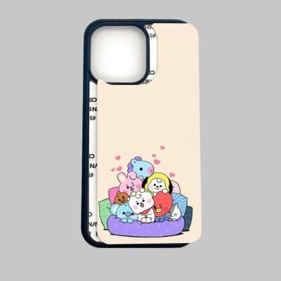 03-min BTS Kawaii BT 21 Silicone Armored Phone Case