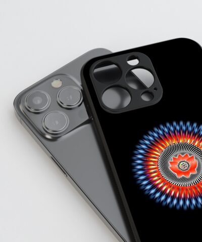 03-min Mandala 3D OM Silicone Armored Phone Case
