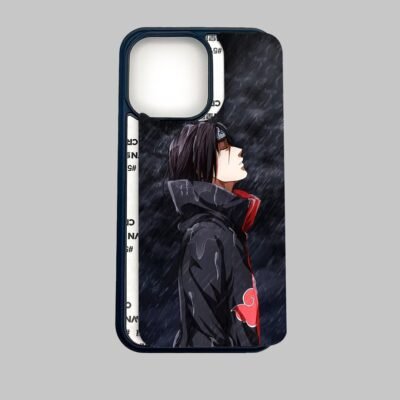 mobile cover Itachi Uchiha Silicone Armored Phone Case exploded