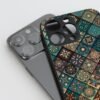 Flower texture Silicone Armored Phone Case