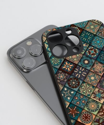 03-min Flower texture Silicone Armored Phone Case