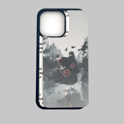 anime cover Uchiha Itachi Silicone Armored Phone Case Exploded view