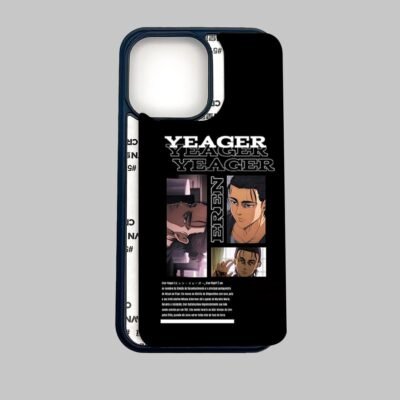 03-min Eren Yeager Graphic Silicone Armored Phone Case