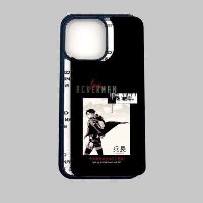 03-min Levi Ackerman Graphic Silicone Armored Phone Case