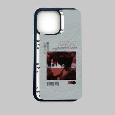03-min Levi Ackerman Clan Silicone Armored Phone Case