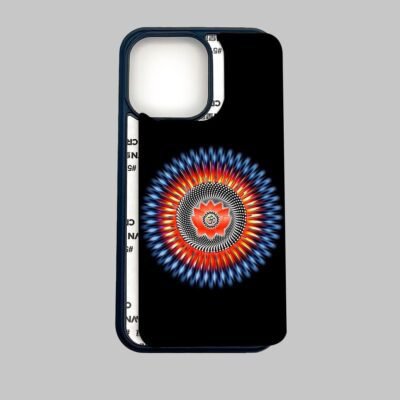 04-min Mandala 3D OM Silicone Armored Phone Case