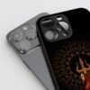 Shiva Trishul Mandala Silicone Armored Phone Case