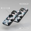 Satoru Gojo Collage Silicone Armored Phone Case