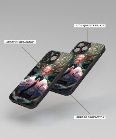 06-Recovered-min Sukuna (King of Curses) Silicone Armored Phone Case