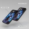Manga Son Goku Black Silicone Armored Phone Case