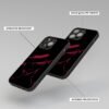 Monkey D. Luffy Red Black Silicone Armored Phone Case