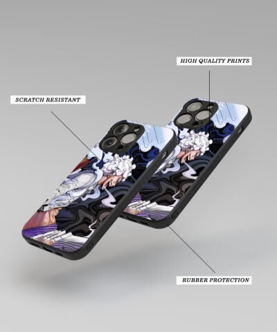 06-min Luffy Action Silicone Armored Phone Case