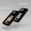 Ryomen Sukuna Pattern Silicone Armored Phone Case