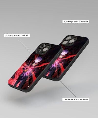 06-min Satoru Cursed Silicone Armored Phone Case