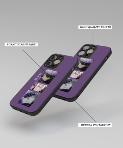 06-min Jujutsu Characters Silicone Armored Phone Case