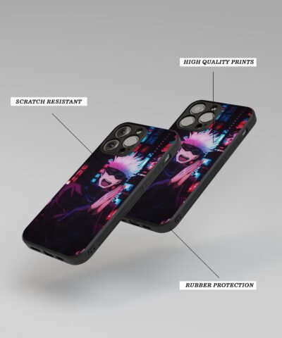 06-min Gojo Satoru Silicone Armored Phone Case
