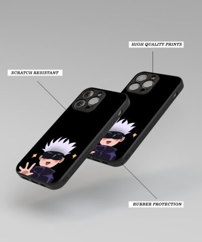 06-min Satoru Gojo Silicone Armored Phone Case