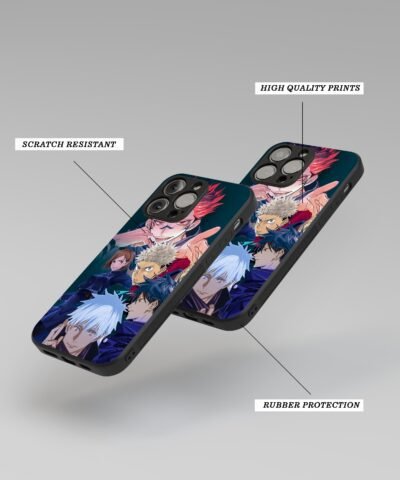 06-min Gogo Satoru Silicone Itadori Armored Phone Case