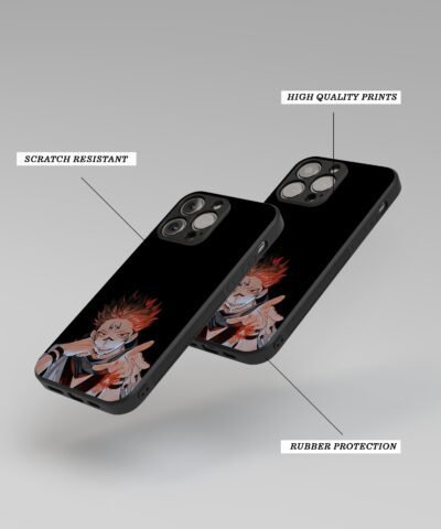 06-min Ryomen Sukuna Silicone Armored Phone Case