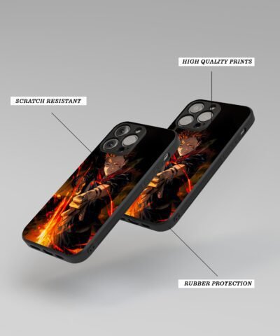 Jujutsu Silicone Armored Phone Case