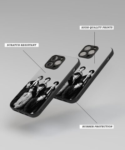 06-min BTS WORLD DOMINATION Silicone Armored Phone Case