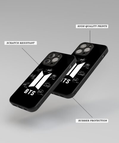 06-min BTS Signatures Silicone Armored Phone Case