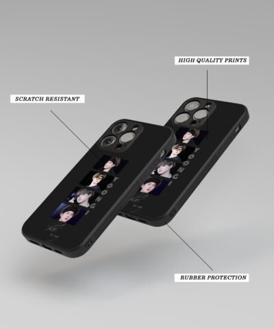 06-min Suga bts swag Silicone Armored Phone Case