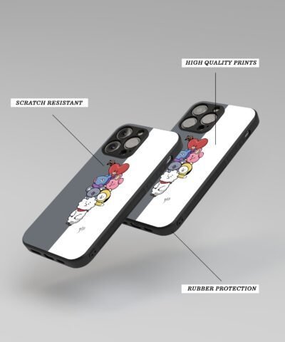 06-min Dual Tone BTS Silicone Armored Phone Case