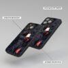Itachi Uchiha Silicone Armored Phone Case angle